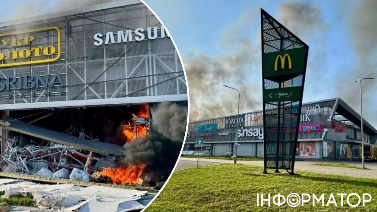 Росіяни вдарили по торговельному центру в Запоріжжі - спалахнула пожежа