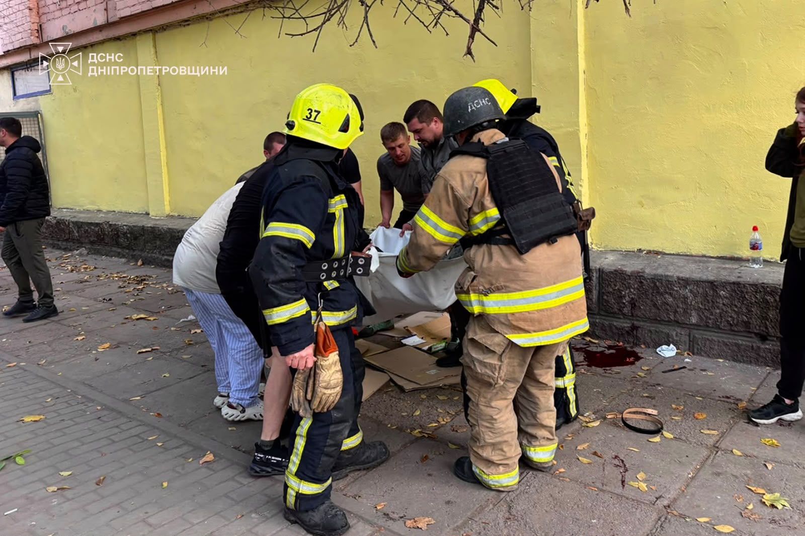 Наслідки удару Павлоград