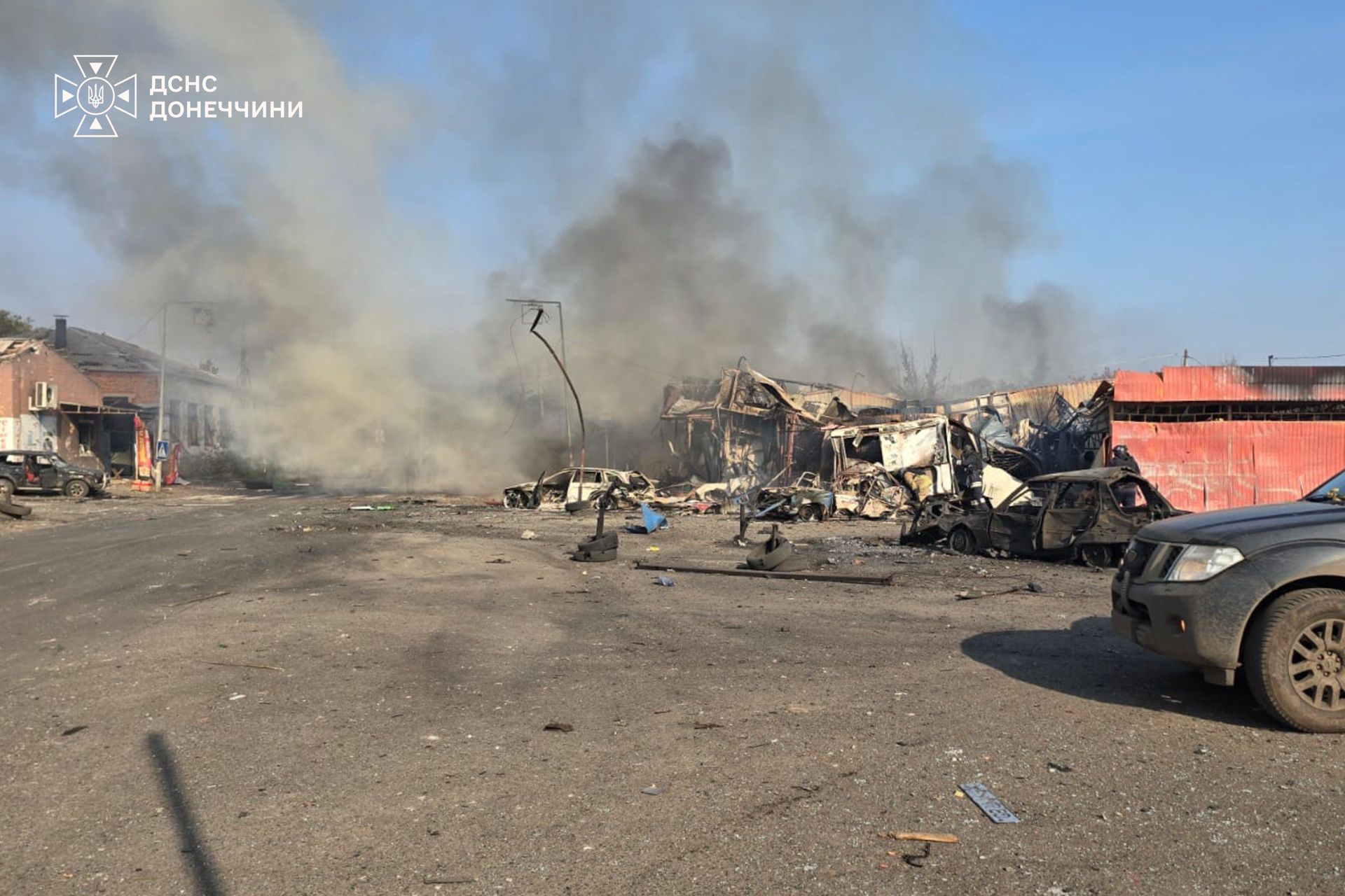 РФ скинула чотири авіабомби на Ясногірку на Донеччині