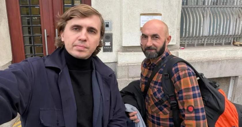 Журналиста Михаила Ткача и оператора Ярослава Бондаренко жестко задержали в Вене Журналиста Михаила Ткача и оператора Ярослава Бондаренко жестко задержали в Вене