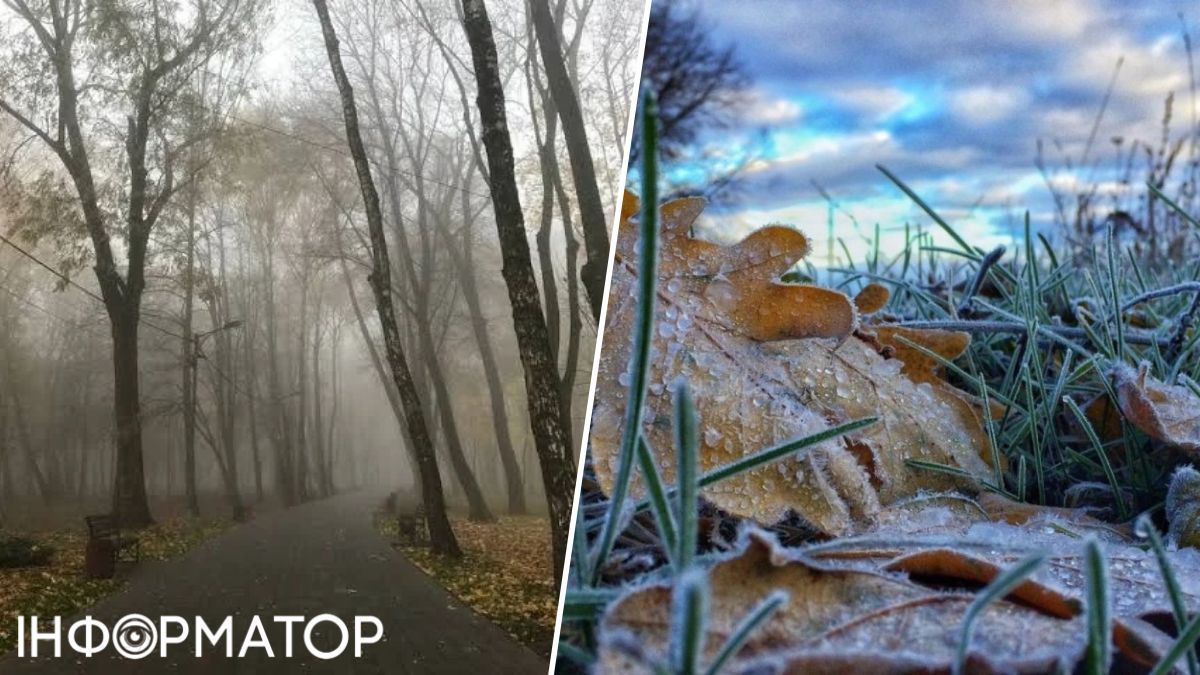 Осінній дощ, парасолька