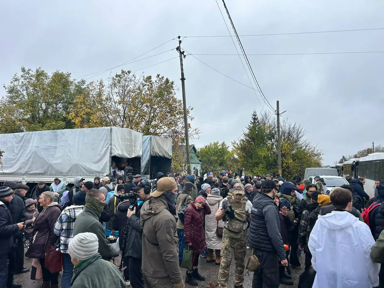 Для эвакуации жителей подготовили 25 автобусов Олешки