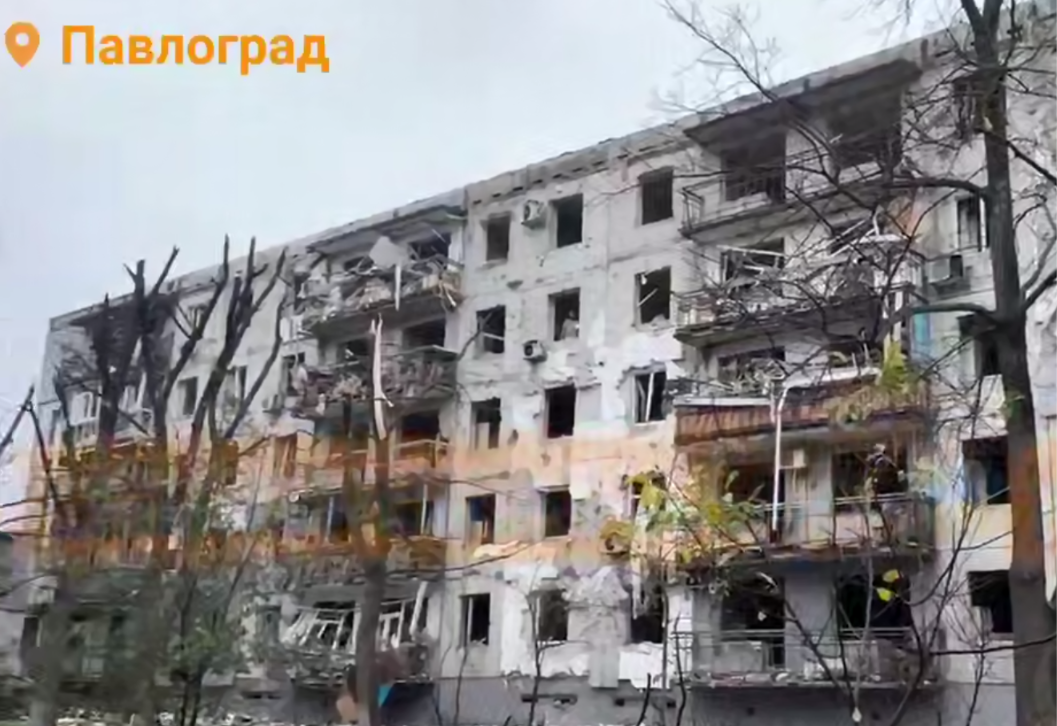 У Павлограді пошкоджено кілька багатоповерхівок