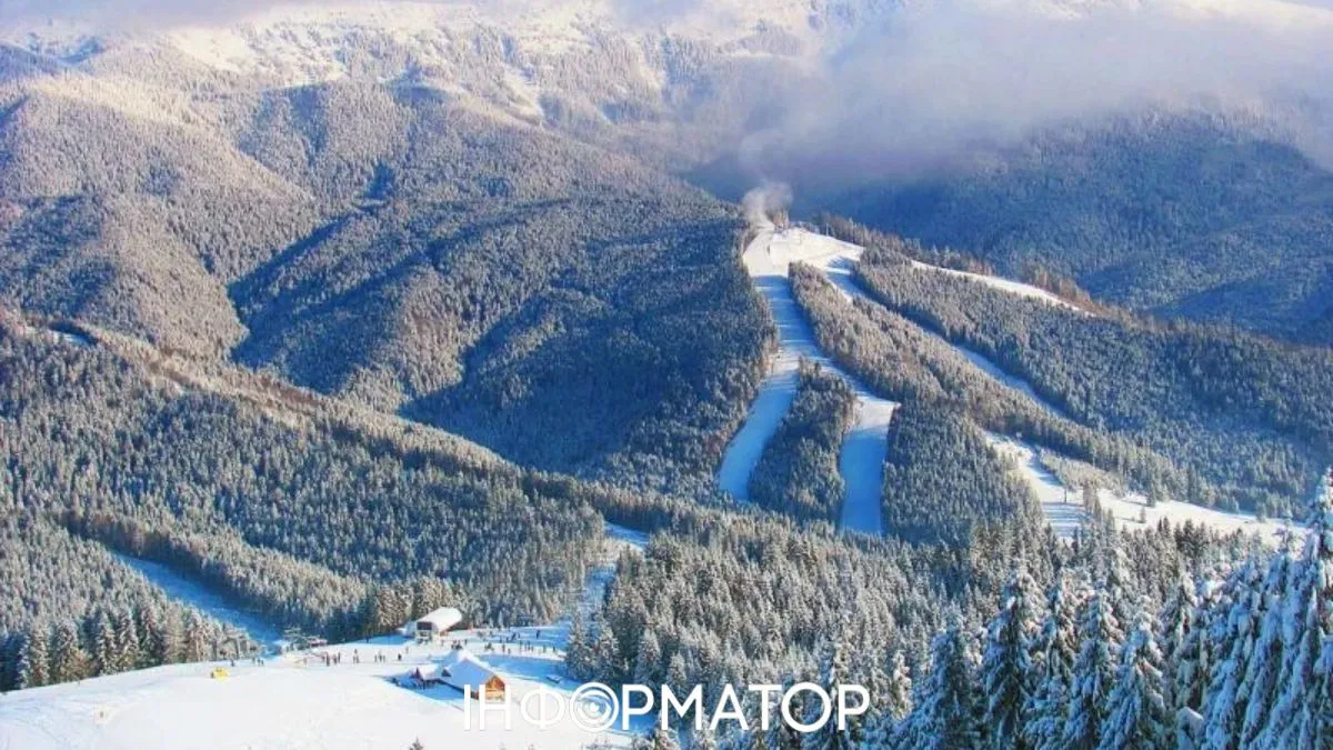 В Буковелі випав перший сніг - відео