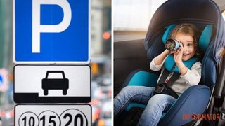 Новые правила парковки: в Украине обустроят места для авто с маленькими детьми