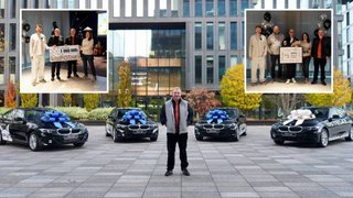 Охота на лимоны: победители розыгрыша от monobank торжественно получили свои авто, квартиры и чек на миллион гривен