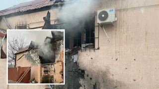 Враг ударил FPV-дроном по дому в Никополе: произошел пожар, есть пострадавшие