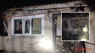 Ворог атакував Дніпровський район: виникла пожежа, пошкоджений об’єкт інфраструктури