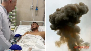 Ампутация правой ноги, перелом ребер и много обломков в теле: в Днепре спасают бойца Семена Ли