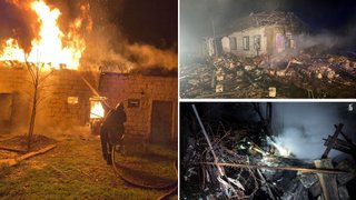 Враг ударил дронами по Кривому Рогу: есть пострадавшие, поврежденные дома, заведение культуры и админздание, начались пожары