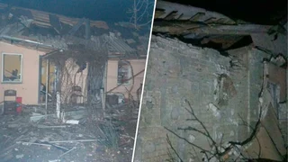 Враг ударил дронами по Синельниковскому району: повреждены лицей, дома и авто, возникли пожары