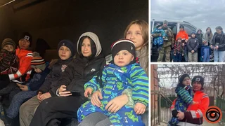 Оставили дом со слезами: полицейские показали видео эвакуации матери с семью детьми из Никополя