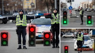 Основні жести регулювальника: у поліції нагадали водіям правила дорожнього руху