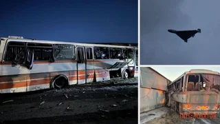 «Черговий факт тероризму»: автобус із шахтарями у Павлоградському районі атакували «Шахеди» на онлайн-управлінні – «Флеш»