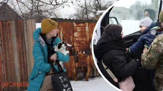 Евакуація під обстрілами: у Дніпропетровській області «Білі янголи» вивозять родини з дітьми