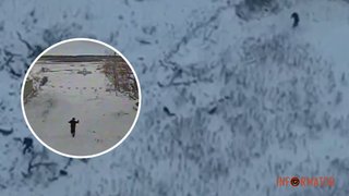 В Днепропетровской области бойцы 37-й бригады взяли в плен россиянина FPV-дроном