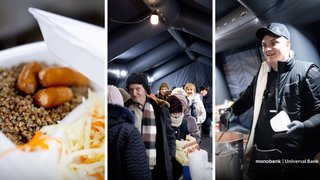 Приїздять туди, де людям найбільше потрібна підтримка: команда monobank відвідала партнерів з FoodTruck