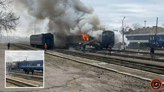 Враг пытался атаковать пассажирский поезд «Днепр-Ковель»: БпЛА попал в нескольких метрах от локомотива