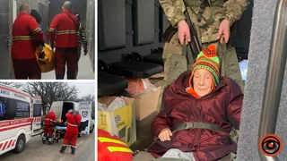 Провела неделю в квартире с умершим сыном: «Білі Янголи» эвакуировали 93-летнюю женщину из-под обстрелов в Никополе
