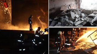 В Никопольском районе погиб мужчина и повреждены 20 домов, а в Самаровском – масштабный пожар: последствия атак по Днепропетровской области