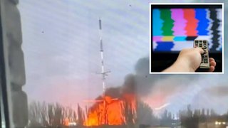 В Кривом Роге "Шахеды" ударили по телебашне: в городе пропало цифровое вещание