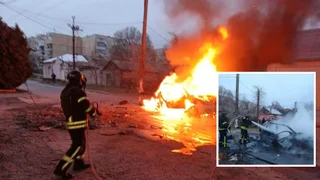 В Никополе вражеский дрон попал в машину и унес жизни двух человек