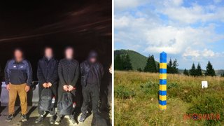На румунському кордоні затримали чоловіків з Дніпропетровської області, які намагалися виїхати до Придністров'я