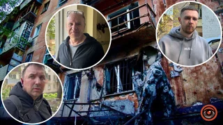 «Вибух – і я вилетів з вікнами у кінець кімнати»: що розповіли мешканці пошкодженої п’ятиповерхівки після нічної атаки у Дніпрі