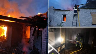 Ворог атакував Нікопольський район дронами: сталася пожежа