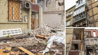 У Дніпрі відбудують будинок на Старокозацькій, в який влучив ворожий дрон