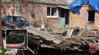 Почти 20 атак БпЛА: в Днепропетровской области россияне били по домам, гаражам и двум каретам «скорой»