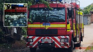 FPV-дрони по пожежній машині: у Нікополі росіяни двічі вдарили по рятувальниках