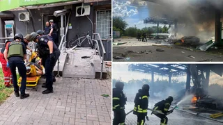Удари по Нікополю та Павлоградському району 8 червня: рятувальники показали кадри з наслідками атак