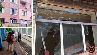 Повреждены жилые дома и гимназия, выбито около 150 окон: Филатов рассказал об атаке на Днепр 2 июля