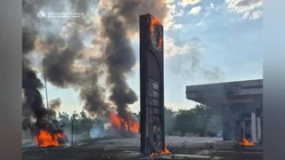 Есть погибшая и 5 пострадавших: россияне повредили АЗС и автомобили в Криворожском районе