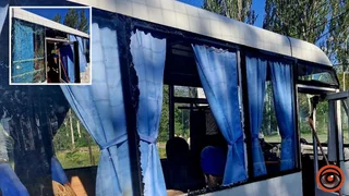 У Марганці ворог вдарив дроном по громадському транспорту з цивільними