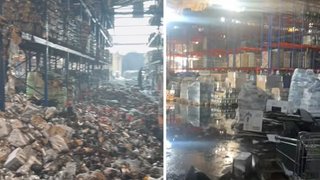 Враг повредил склад сети "Алкомаг" в Днепре