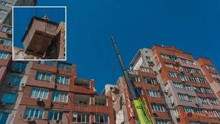 Як виглядає пошкоджений ракетним ударом будинок на Виконкомівській у Дніпрі