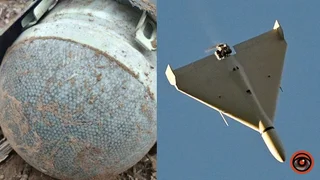 Металеві кульки всередині: у мережі показали шрапнель, якою росіяни начиняють бойові частини БпЛА