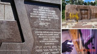 В Самаре вандалы разукрасили свастикой мемориал жертвам войны