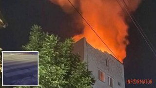 "Удар по поліклініці в Павлограді": Зеленський підтвердив, що в області палає лікарня