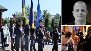 Загинув, виконуючи службове завдання у Донецькій області: у Дніпрі провели в останню путь старшого лейтенанта поліції Андрія Кропивного