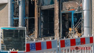 Обгорілі товари та понівечені полиці: як виглядає зсередини пошкоджений ворожою атакою ТЦ "Новий Континент" у Дніпрі
