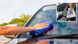 Як прибрати з вікон авто непотрібні наклейки без наслідків для скла