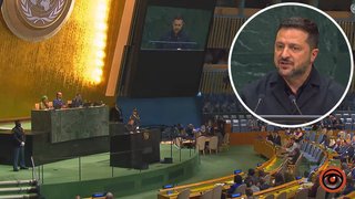 "Він хоче більше наших міст — Одесу, Харків, Дніпро": Зеленський про путіна під час виступу на Генасамблеї ООН у Нью-Йорку