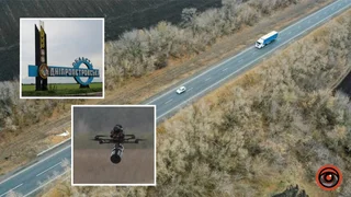 Під прицілом вантажівки та мікроавтобуси: ворожі FPV-дрони почали атакувати ще одну трасу в Нікопольському районі