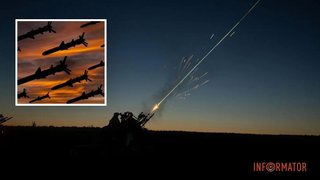 Збита та подавлена 161 ціль: чим бив ворог по Україні у ніч на 7 жовтня