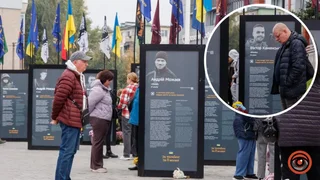 36 історій Героїв: на Слобожанському проспекті у Дніпрі відкрили третю частину експозиції на Алеї пам'яті