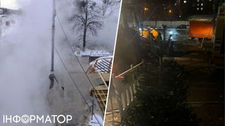 Опіки 73% тіла: у Києві 16-річна дівчина впала в яму з окропом через аварію на тепломережі