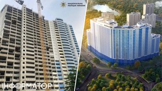 Напортачили з документами: поліція прийшла по забудовника ЖК Виноградний на Подолі